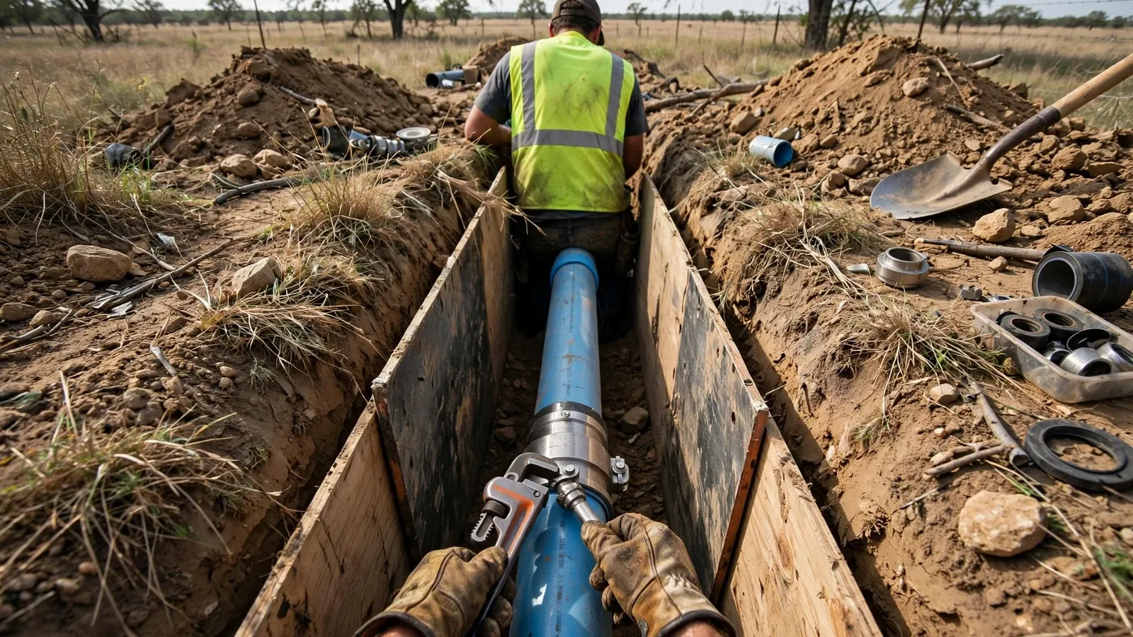 Emergency Water Service Line Repair in Marana, AZ